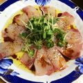 9ちゃんママ's cooksnap of when they made かんぱちのカルパッチョ♪.