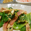 のりてぃｓｘ's cooksnap of when they made レタスのマヨ炒め♡ふんわり玉子とじ.