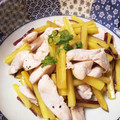 おやつ缶's cooksnap of when they made さつまいもと鶏肉の塩バター炒め.