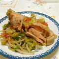 やーすやす's cooksnap of when they made 生秋鮭のちゃんちゃん焼き.