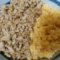 きよきよ♪'s cooksnap of when they made 簡単美味しい2食そぼろ丼♡.