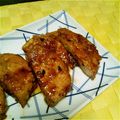 もこもこ茶子's cooksnap of when they made 肉巻き蓮根の照り焼き.