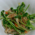 ななよみ♪'s cooksnap of when they made 豆苗と人参と茸のおひたし.