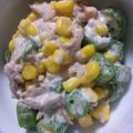 ひかなぎ's cooksnap of when they made オクラとシーチキンとコーンのマヨサラダ.