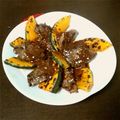 雨好き's cooksnap of when they made 牛肉とかぼちゃのソテー☆トマトソースかけ.