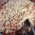 はらちゃん♡♡'s cooksnap of when they made トマトパスタ（エビ入り）.