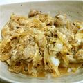 ひなゆあ♡'s cooksnap of when they made 豚肉で他人丼.