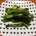 ＊実月＊'s cooksnap of when they made *小葱＆万能ねぎのゴマ油の炒め物*.