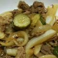 ☆奏音mama☆'s cooksnap of when they made 簡単♪牛肉と玉ねぎの柔らか甘辛炒め♪.