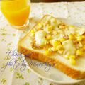 ミナいちご's cooksnap of when they made 簡単☆ツナコーンのとろーりチーズパン.