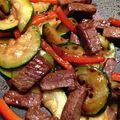 まりまりsn's cooksnap of when they made ズッキーニと牛肉のオイスターソース炒め.
