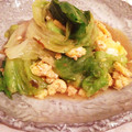 ☆すうたん☆'s cooksnap of when they made レタスと卵のチャッと炒め.