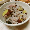 快くん's cooksnap of when they made さつま芋入り☆もちもち十六穀おこわ.