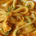 あぐしー's cooksnap of when they made お鍋もキレイ♪おそば屋さん風カレーうどん.