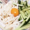 うめうめうめっこ's cooksnap of when they made きゅうりと長芋ユッケ.