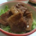 いちごDay's cooksnap of when they made こってり豚かたまり丼.