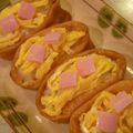 いちごチョコぐみ's cooksnap of when they made かまぼこ入りいなり寿司.