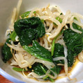 猫になりたい犬's cooksnap of when they made ほうれん草ともやしのおひたし.