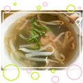 ＭＡＹＯＭＡＹＯ　's cooksnap of when they made もやしとワカメの梅昆布茶スープ.