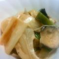 TodoMasami's cooksnap of when they made 秋なすと長ネギのマヨポン酢.