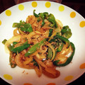 クックMFGC4R☆'s cooksnap of when they made ピーマンと玉ねぎとしらすのめんつゆ炒め☆.