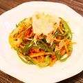 Dellaたん's cooksnap of when they made フライパンで簡単！ピーマン&ニンジン炒め.