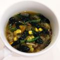 なつき☆ミ's cooksnap of when they made 朝スープ*ウインナーとほうれん草*.