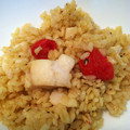 KSTake's cooksnap of when they made お鍋一つで　たらとトマトのカレーパエリア.