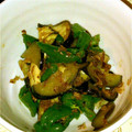 すばっちママ's cooksnap of when they made ピーマンと茄子のおかか和え（簡単副菜に）.