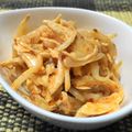 reinbo's cooksnap of when they made 簡単おつまみ:ゆで鶏のマヨ食べるラー油.