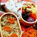 ＴＷＯＨＥＡＲＴＳ's cooksnap of when they made キャラ弁　ウインナーの飾り切り.
