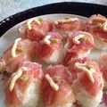 noraemonb's cooksnap of when they made 生ハムでにぎり寿司!.