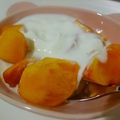 わたるんママ's cooksnap of when they made 柿ヨーグルト.