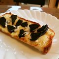 rodyboy1's cooksnap of when they made オレオチーズトースト.