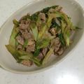 My_u2's cooksnap of when they made 豚肉と長ねぎの極！シンプル炒め.