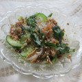 miyuki12's cooksnap of when they made さば缶と白滝の酢の物.
