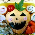 コッコアラコ's cooksnap of when they made ハロウィンキャラ弁☆ジャックオランタン.