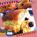 iroyukka's cooksnap of when they made 米粉でチョコチップマフィン♡.
