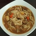 tm16's cooksnap of when they made 残り少ないカレーで、カレー南蛮☆.