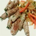UGGray's cooksnap of when they made 豚肩ロースの青じそ◎くるくる焼き.