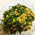 TO−Ｙ's cooksnap of when they made ほうれん草とコーンのサラダ.