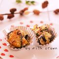milk＊crown's cooksnap of when they made 南瓜と秋茄子のケチャマヨチーズ焼き。.