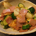 ぴぴまっぴー☆'s cooksnap of when they made 焼豚ときゅうり☆キムチの和え物.