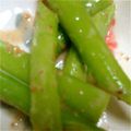 手作り★ママ's cooksnap of when they made ミニアスパラの和え物　　♪♪.