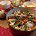 myamyuu's cooksnap of when they made フライパンで和風パエリア.