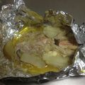 Ooたぬこ's cooksnap of when they made 洗い物ほぼなし！鮭と茸のホイル焼き.