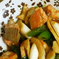 rinkoｰtt's cooksnap of when they made サーモンとエリンギの味噌炒め.