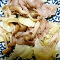 agak's cooksnap of when they made 豚バラとキャベツの簡単蒸し.