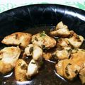 りんごのポタージュ's cooksnap of when they made 鶏モモ肉のカリカリ甘辛酢ソ−スかけ.