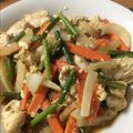 ゆうきちpazl's cooksnap of when they made プチスタミナ★ささみでチャンプルーもどき.